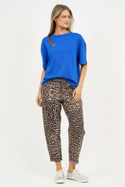 Leo Barrel Jean Leopard Monaco Jeans Leo Barrel Jean Leopard Monaco Jeans