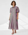 Maxi Cotton Shirt Dress