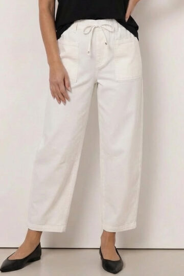 Leo Barrel Jean White Monaco Jeans