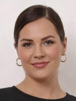 Cupro Relaxed Lace Tee Black Liberty Rose