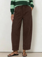 Streamline Barrel Jean Washed Denim Liberty Rose