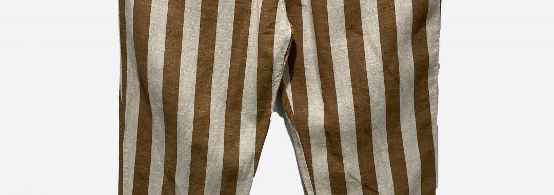 Linen Pants Beige La Strada