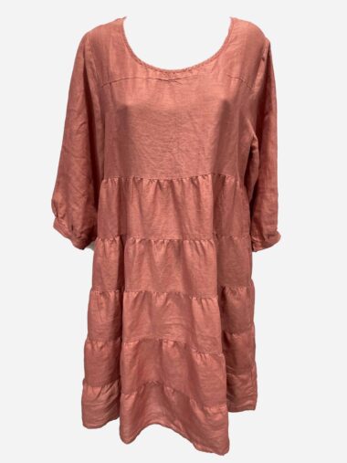 Belle LS Dress Rust Worthier