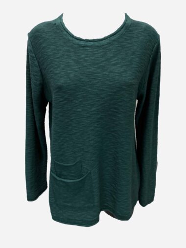 Double Pocket Knit Green Worthier