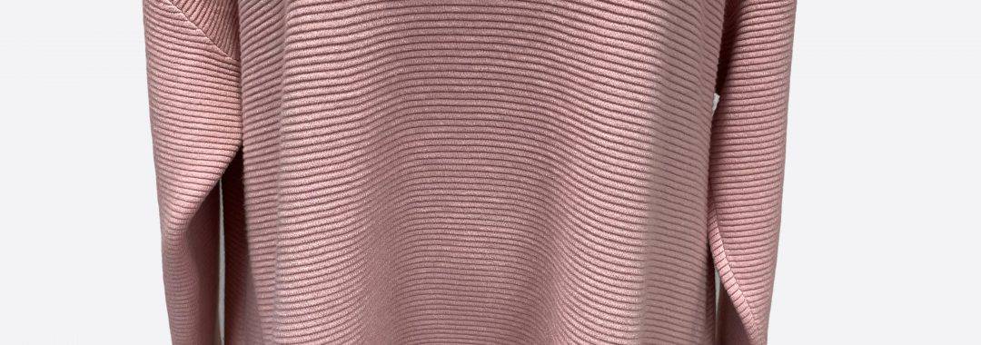 Ribbed Knit Blush Worthier