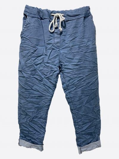 Denim Jogger Blue La Strada