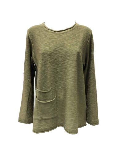 Double Pocket Knit Green Worthier