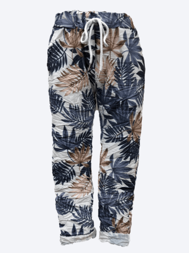 Tropical Pants Navy La Strada