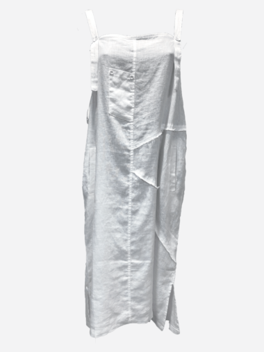 Overall Dress White Worthier