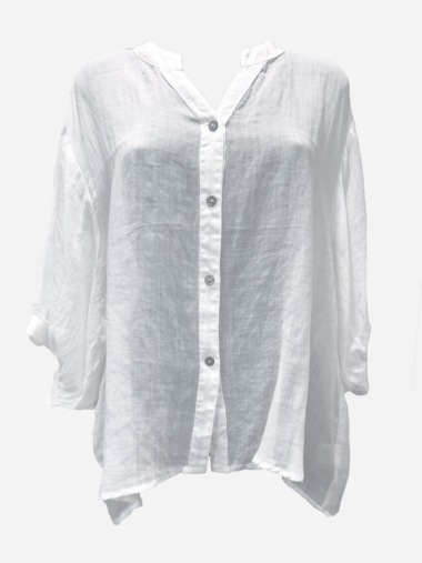 Linen Shirt White Worthier