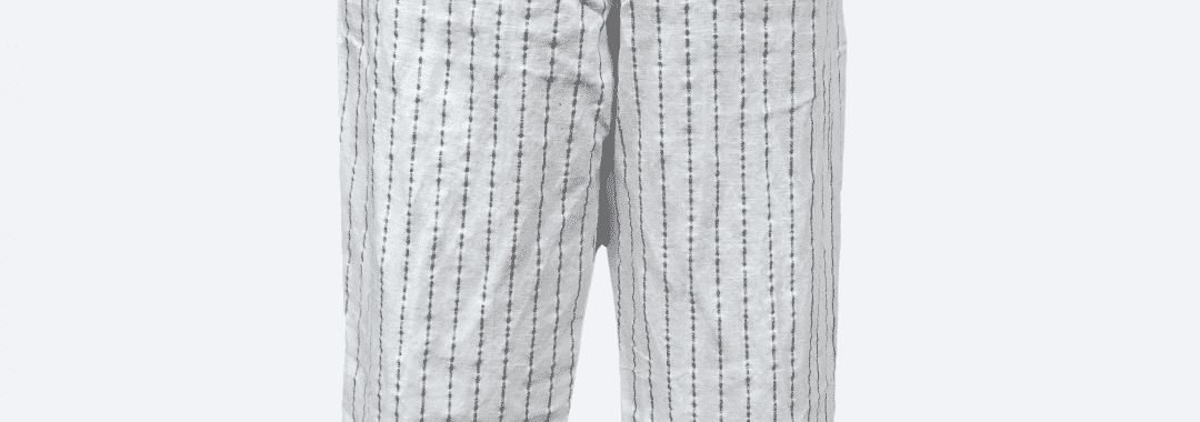 Linen Pants White La Strada