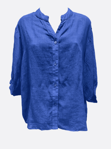Linen Shirt Blue Worthier