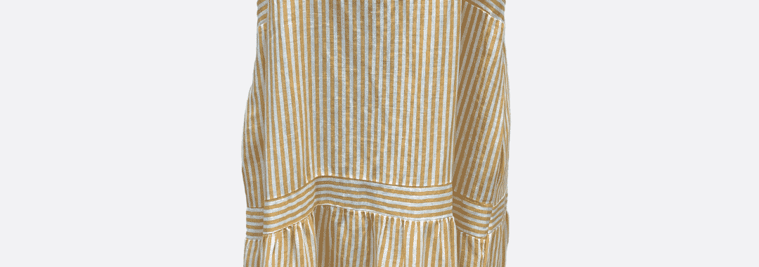 Striped Dress #2 Yellow La Strada