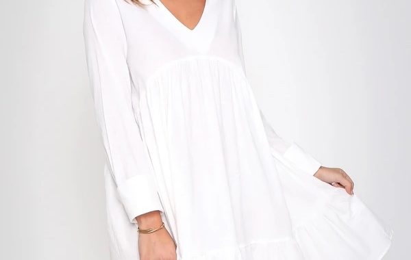 Shirt Dress White Leoni