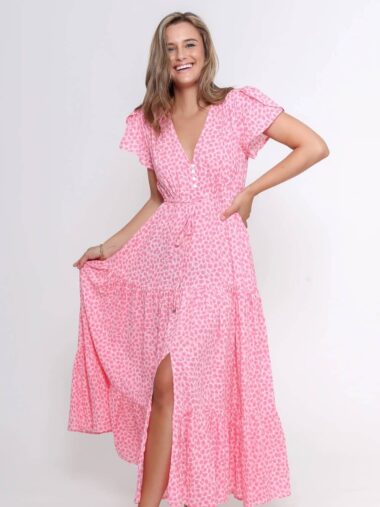 Lilly Dress Pink Leoni